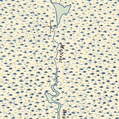 United States Geological Survey Jones Creek, TX (1943, 24000-Scale) digital map