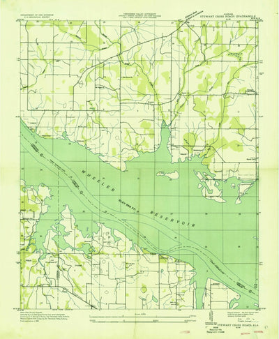 United States Geological Survey Jones Crossroads, AL (1936, 24000-Scale) digital map
