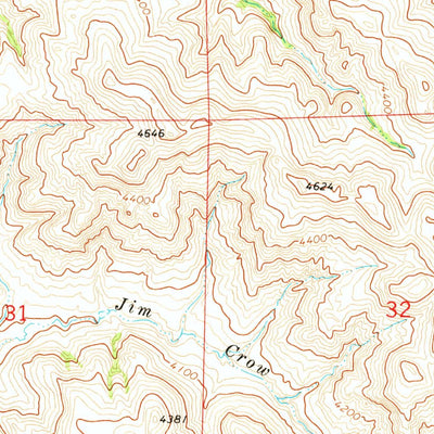 United States Geological Survey Jones Draw, WY (1970, 24000-Scale) digital map