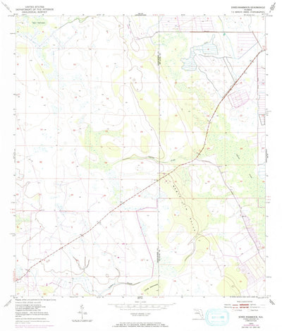 United States Geological Survey Jones Hammock, FL (1953, 24000-Scale) digital map