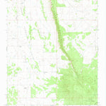 United States Geological Survey Jones Hill, AZ (1971, 24000-Scale) digital map