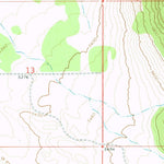 United States Geological Survey Jones Hill, AZ (1971, 24000-Scale) digital map