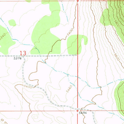 United States Geological Survey Jones Hill, AZ (1971, 24000-Scale) digital map