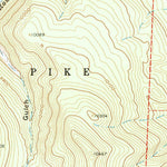United States Geological Survey Jones Hill, CO (1960, 24000-Scale) digital map
