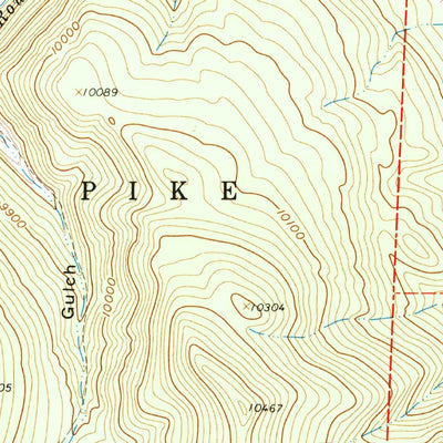 United States Geological Survey Jones Hill, CO (1960, 24000-Scale) digital map