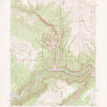 United States Geological Survey Jones Hole, UT-CO (1955, 24000-Scale) digital map