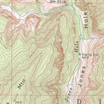 United States Geological Survey Jones Hole, UT-CO (1955, 24000-Scale) digital map