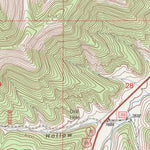 United States Geological Survey Jones Hollow, UT (1996, 24000-Scale) digital map