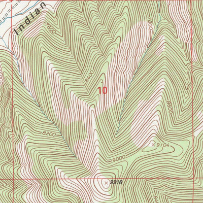 United States Geological Survey Jones Hollow, UT (1996, 24000-Scale) digital map