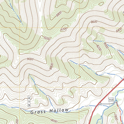 United States Geological Survey Jones Hollow, UT (2023, 24000-Scale) digital map