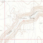 United States Geological Survey Jones Lake Spring, CO (1971, 24000-Scale) digital map