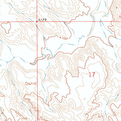 United States Geological Survey Jones Reservoir, WY (1966, 24000-Scale) digital map
