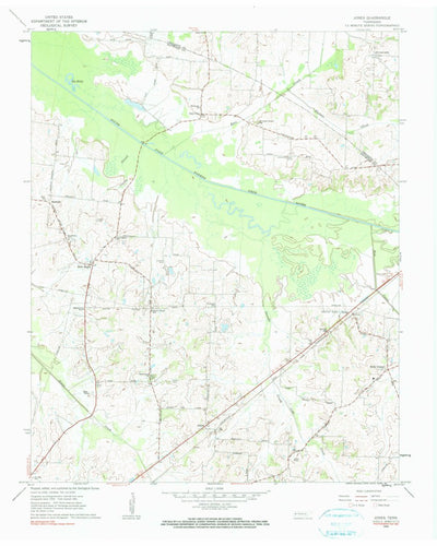 United States Geological Survey Jones, TN (1961, 24000-Scale) digital map