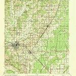 United States Geological Survey Jonesboro, AR (1939, 62500-Scale) digital map