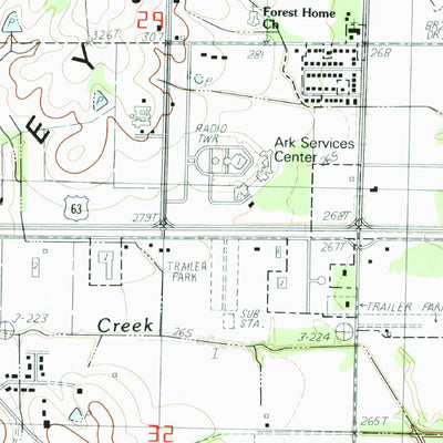 United States Geological Survey Jonesboro, AR (1983, 24000-Scale) digital map