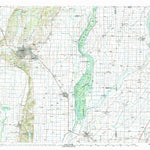 United States Geological Survey Jonesboro, AR-TN-MO (1986, 100000-Scale) digital map
