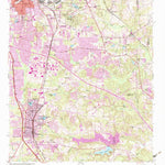 United States Geological Survey Jonesboro, GA (1954, 24000-Scale) digital map