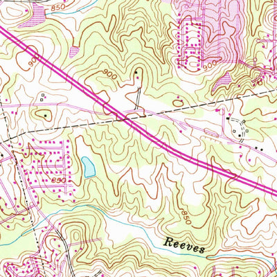 United States Geological Survey Jonesboro, GA (1954, 24000-Scale) digital map