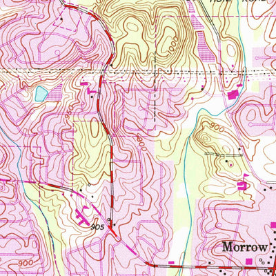 United States Geological Survey Jonesboro, GA (1954, 24000-Scale) digital map
