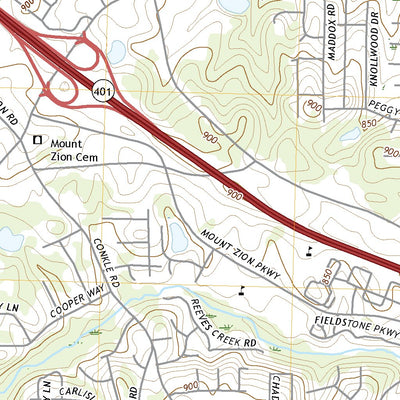 United States Geological Survey Jonesboro, GA (2020, 24000-Scale) digital map