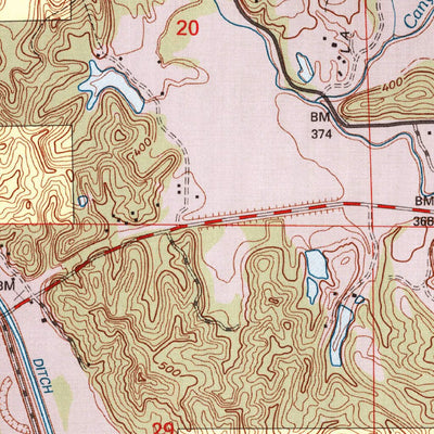 United States Geological Survey Jonesboro, IL (1996, 24000-Scale) digital map