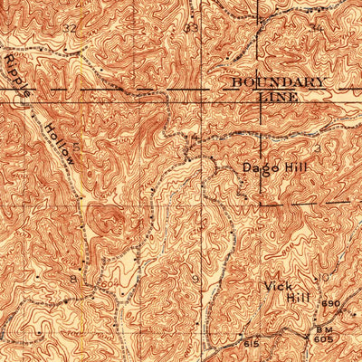 United States Geological Survey Jonesboro, IL-MO (1920, 62500-Scale) digital map