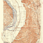 United States Geological Survey Jonesboro, IL-MO (1923, 62500-Scale) digital map
