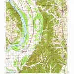 United States Geological Survey Jonesboro, IL-MO (1947, 62500-Scale) digital map