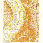 United States Geological Survey Jonesboro, IL-MO (1949, 62500-Scale) digital map