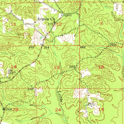 United States Geological Survey Jonesboro, LA (1949, 62500-Scale) digital map