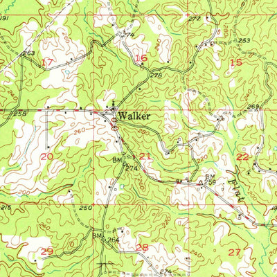 United States Geological Survey Jonesboro, LA (1949, 62500-Scale) digital map