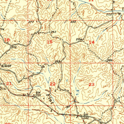 United States Geological Survey Jonesboro, LA (1950, 62500-Scale) digital map