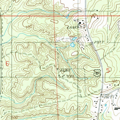 United States Geological Survey Jonesboro North, LA (1985, 24000-Scale) digital map