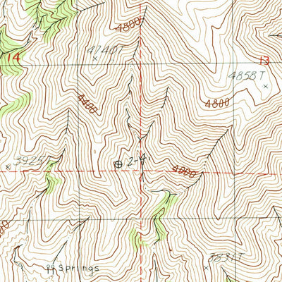 United States Geological Survey Jonesboro, OR (1990, 24000-Scale) digital map