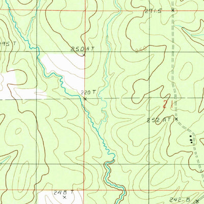 United States Geological Survey Jonesboro South, LA (1985, 24000-Scale) digital map