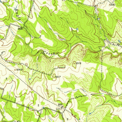 United States Geological Survey Jonesboro, TX (1956, 62500-Scale) digital map