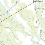 United States Geological Survey Jonesboro, TX (2022, 24000-Scale) digital map