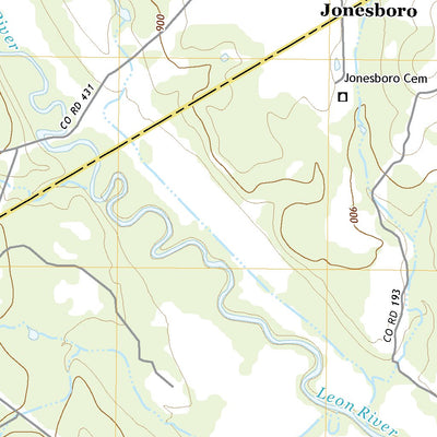 United States Geological Survey Jonesboro, TX (2022, 24000-Scale) digital map