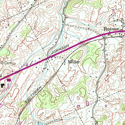 United States Geological Survey Jonesborough, TN (1959, 24000-Scale) digital map