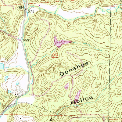 United States Geological Survey Jonesburg, MO (1973, 24000-Scale) digital map