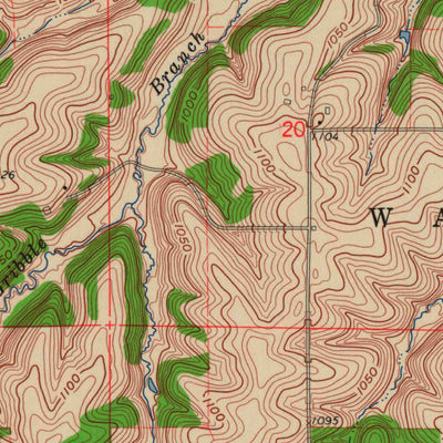 United States Geological Survey Jonesdale, WI (1962, 24000-Scale) digital map