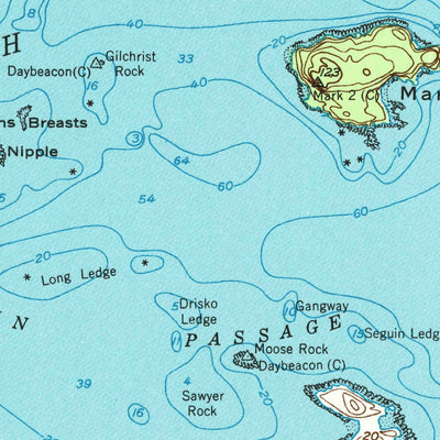 United States Geological Survey Jonesport, ME (1948, 24000-Scale) digital map