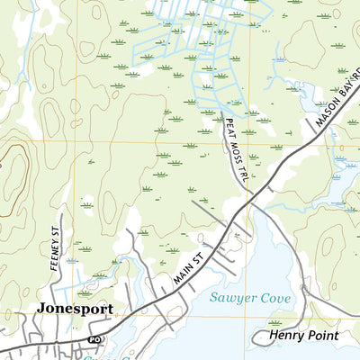 United States Geological Survey Jonesport, ME (2021, 24000-Scale) digital map