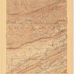 United States Geological Survey Jonesville, KY-VA-TN (1891, 125000-Scale) digital map