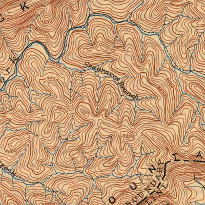 United States Geological Survey Jonesville, KY-VA-TN (1891, 125000-Scale) digital map