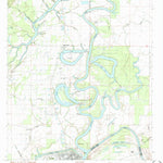 United States Geological Survey Jonesville North, LA (1983, 24000-Scale) digital map