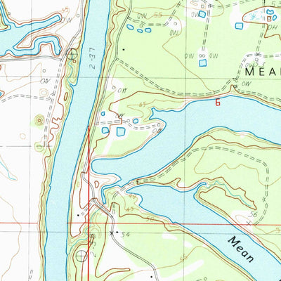 United States Geological Survey Jonesville North, LA (1983, 24000-Scale) digital map