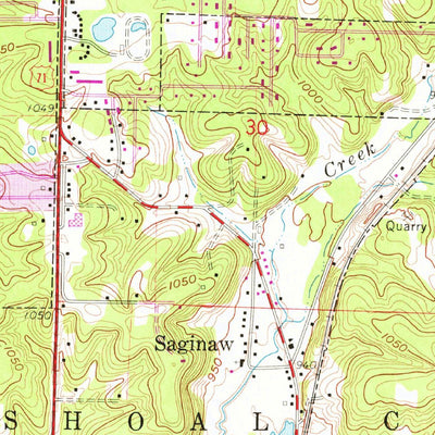 United States Geological Survey Joplin East, MO (1963, 24000-Scale) digital map