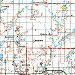 United States Geological Survey Joplin, MO-KS (1954, 250000-Scale) digital map