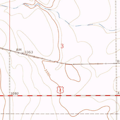 United States Geological Survey Joplin, MT (1963, 24000-Scale) digital map